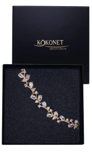 Bransoletka ślubna RUSTIC gold