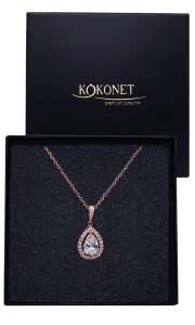 Naszyjnik ślubny IVETTE rose