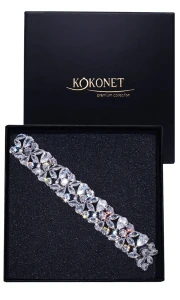 Bransoletka ślubna SHIVON silver