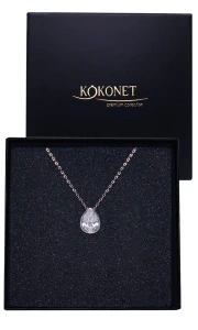 Naszyjnik ślubny SOFIA silver