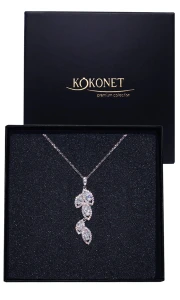 Naszyjnik ślubny CHIARA silver